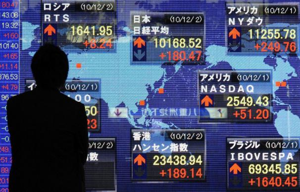 El Nikkei bajó 192,83 puntos, el 1,77 por ciento, hasta 10.664,70 enteros