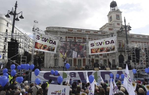 "Sí a la Vida" celebra su fiesta central en Madrid con críticas a Gallardón