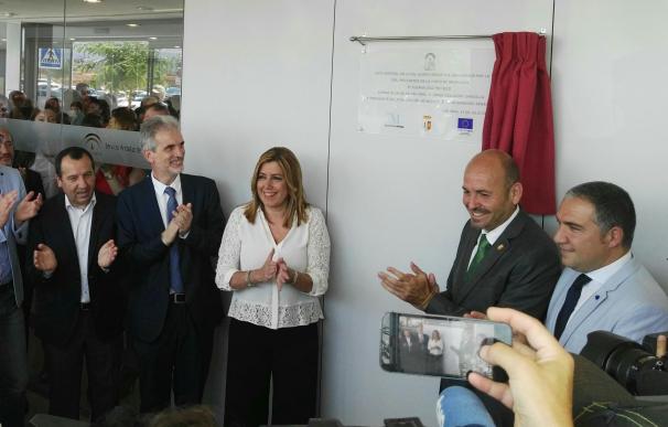 Díaz inaugura el hospital del Guadalhorce, que abrirá urgencias en octubre y áreas quirúrgicas a inicios de 2017