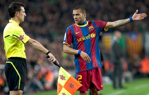 Alves (Barcelona) y Marcano (Getafe), suspendidos con un encuentro