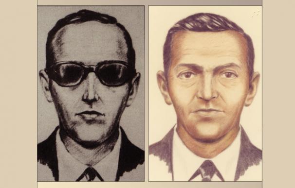 Retratos artísticos realizados por el FBI del secuestrador DB Cooper