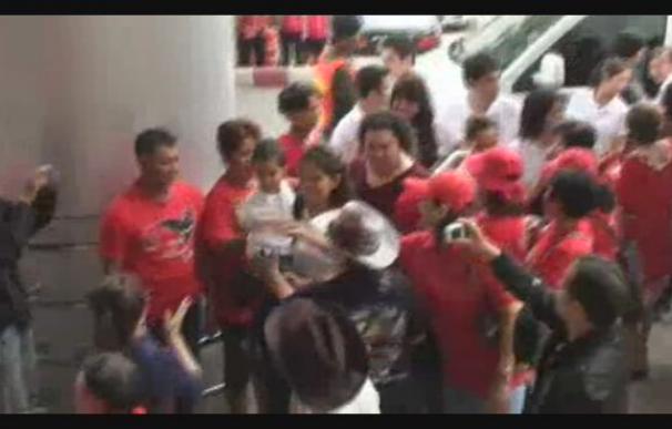 Alegría en Tailandia por la liberación de siete "camisas rojas"