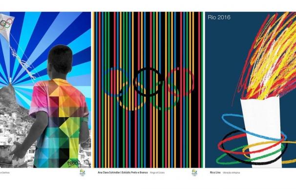 Río 2016 presenta su colección de pósters oficiales creados por 13 artistas