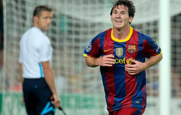 Messi, máximo goleador de las ligas europeas