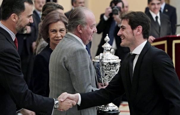 Íker Casillas, "agradecido", por el galardón concedido a la Roja