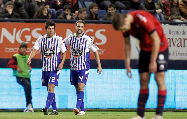 Saúl del Deportivo afirma que "ante el Osasuna se vio una actitud totalmente diferente"