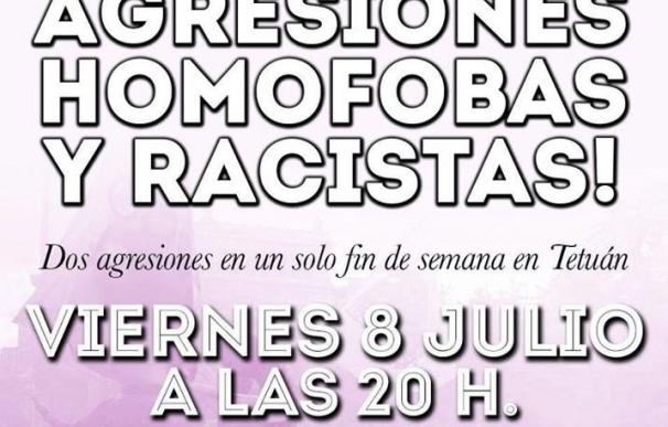 Convocan una concentración mañana contra las agresiones homófobas en Tetuán