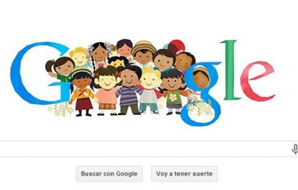 Google celebra el Día Universal del Niño con un colorido doodle