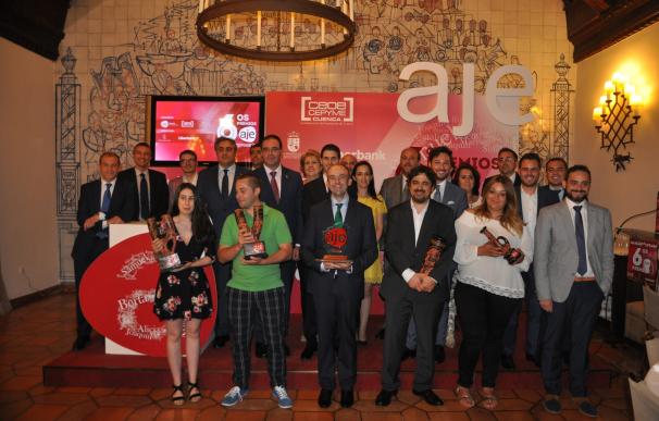 Javier López, de Solulim Higiene Alimentaria S.L., premio Joven Empresario de los VI Premios AJE
