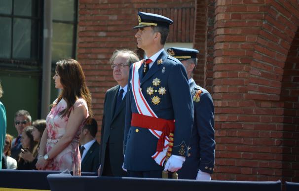El Rey Felipe VI preside la entrega de los Reales Despachos a 185 sargentos de la Academia del Aire de León