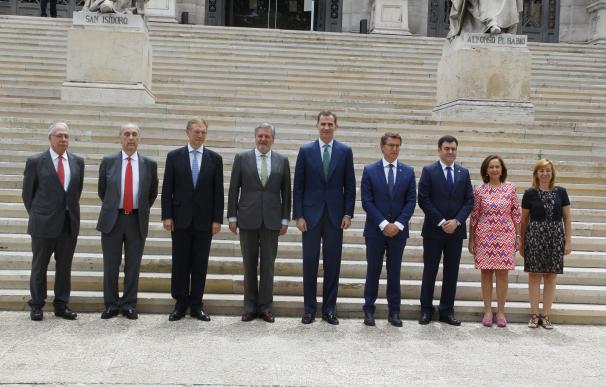El Rey Felipe VI preside la inauguración de la exposición en honor al escritor Camilo José Cela