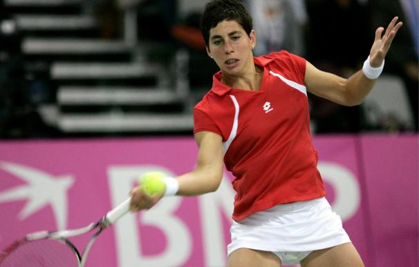 La española Carla Suárez pierde en segunda ronda del torneo de Luxemburgo ante la alemana Goerges