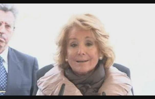Aguirre será intervenida de cáncer de mama en un hospital público madrileño