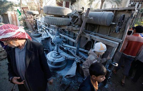 Diez policías muertos y otros 16 heridos por un coche bomba en Irak