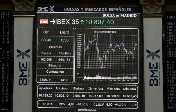 La bolsa española abre con ligeras pérdidas y el IBEX cede el 0,17 por ciento