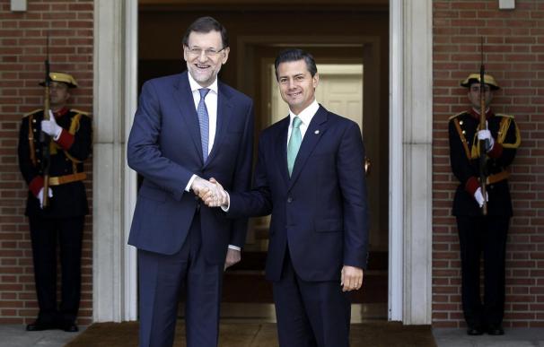 Rajoy y Peña Nieto ven sus reformas como la base para el futuro de sus países