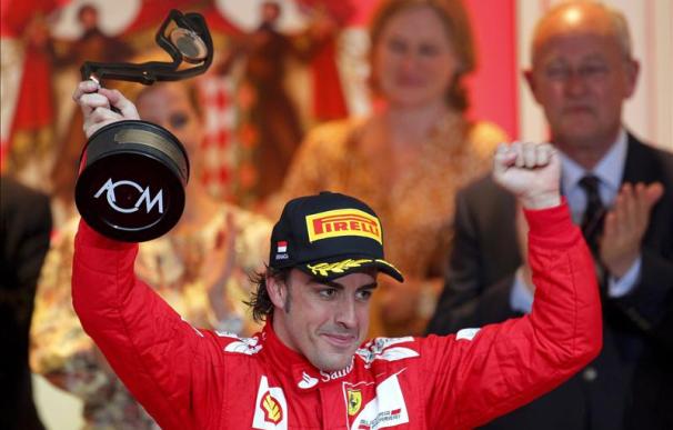Alonso, tercero en Mónaco, líder en solitario del Mundial de Fórmula Uno