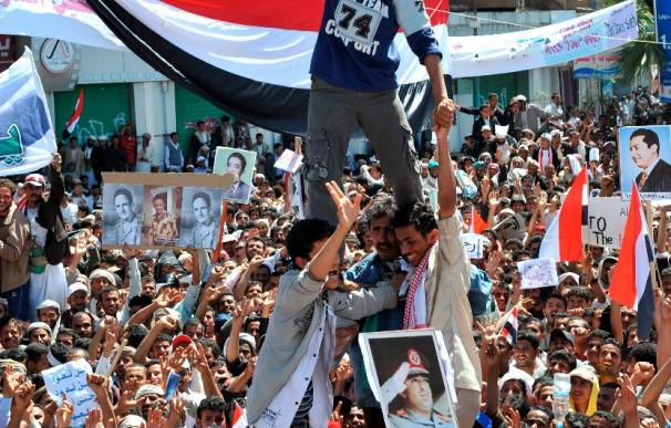 El presidente yemení acusa a Israel de dirigir las protestas en los países árabes
