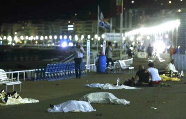 Imagen de la masacre terrorista en Niza