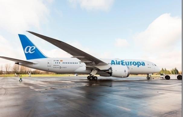 Los pilotos de Air Europa convocan una huelga del 30 de julio al 2 de agosto
