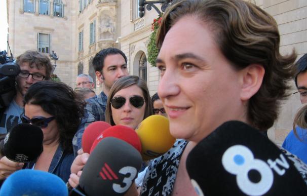 Ada Colau: "No nos resignaremos ante los atentados y la violencia"