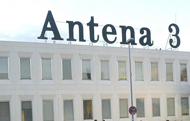 Antena 3 gana 62,6 millones hasta septiembre, más del triple que hace un año