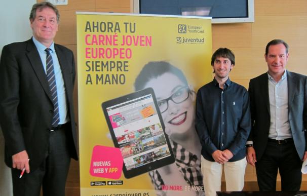 El Carné Joven Europeo de Aragón estrena web y 'app' móvil