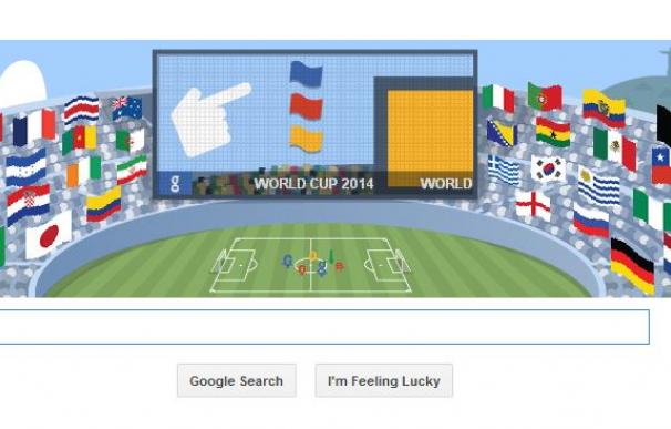 El dibujo especial de Google para celebrar la final del Mundial