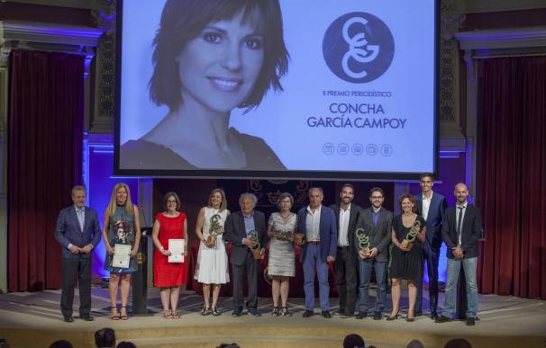 Nombela destaca la importancia de la divulgación de la ciencia en los medios en los Premios Concha García Campoy