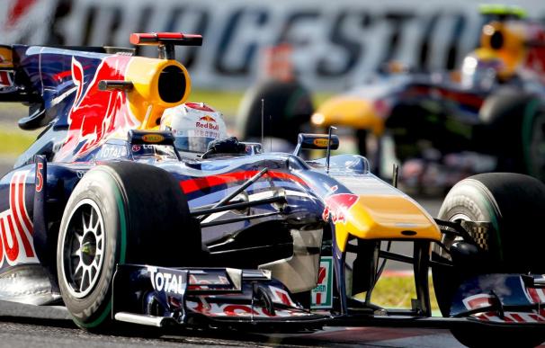 Victoria de Sebastian Vettel en Japón por delante de Mark Webber y Fernando Alonso