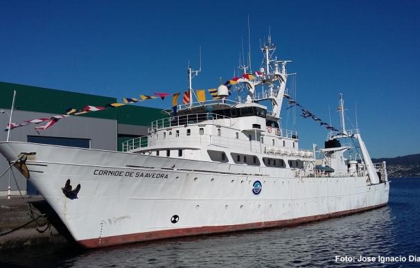 El IEO rinde homenaje al buque oceanográfico Cornide de Saavedra, que se subastará tras 40 años de serivcio