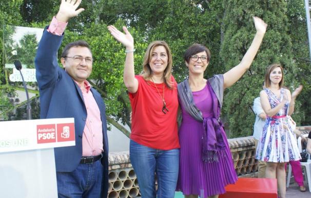 Susana Díaz pide al PSOE que "no copie" programas de partidos y defiende que los socialistas son "la centralidad"
