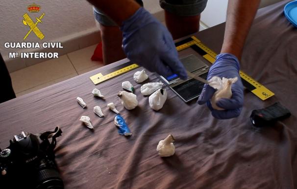 Desarticulada una banda que controlaba la venta de cocaína en Magaluf, en Mallorca