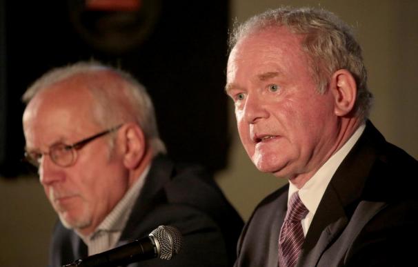 Martin McGuinness Speaks At The Tim Parry Jonanthan Ball Foundation For Peace