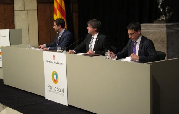 Puigdemont ve la salud como "viga maestra" para la libertad de Catalunya
