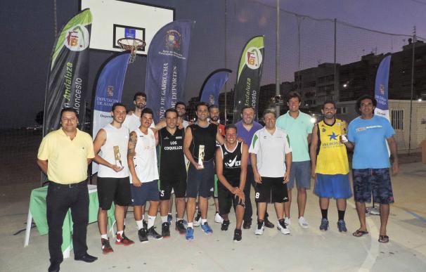 La Copa de Baloncesto 3x3 'Costa de Almería' celebra su tercera prueba en la Playa del Pósito de Garrucha