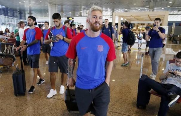 El Barça pone rumbo a Birmingham con Messi como novedad