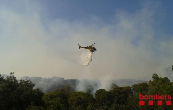 Controlado el incendio forestal de Blanes tras quemar 27 hectáreas