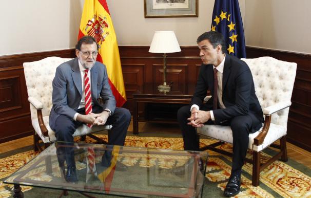 Rajoy y Sánchez se reunirán el próximo martes en el Congreso