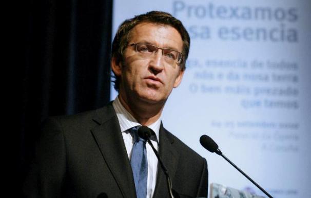 Feijóo acusa al Gobierno de "mala fe" al negar a Galicia competencias de Euskadi
