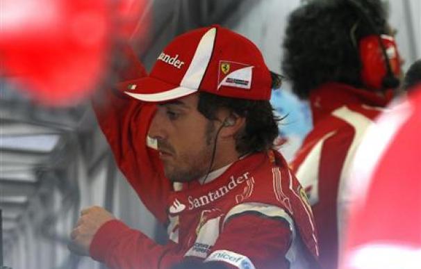 Alonso lamenta la mala clasificación de Ferrari en Australia