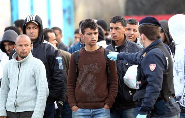 Continúa la llegada de inmigrantes desde el norte de África a Lampedusa
