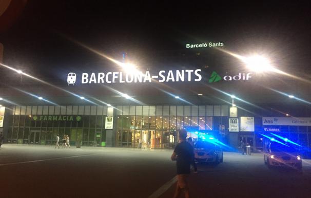 Desalojan la estación de Sants en Barcelona por una mochila sospechosa