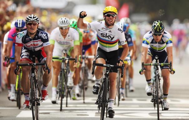 Mark Cavendish gana la segunda etapa del Tour de Francia