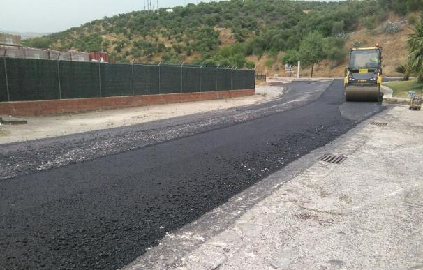 La Junta inicia las obras para la reparación de varias carreteras en Ubrique