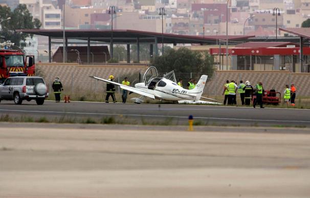 Incidente con una avioneta provoca cancelaciones y retrasos en Melilla