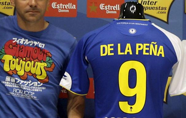 El jugador del Espanyol De la Peña destaca que han sido diez meses eternos los que ha estado lesionado