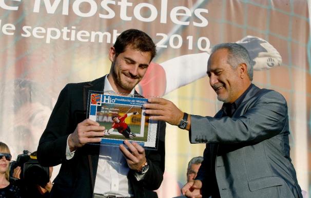 Iker Casillas es nombrado hijo predilecto de Móstoles