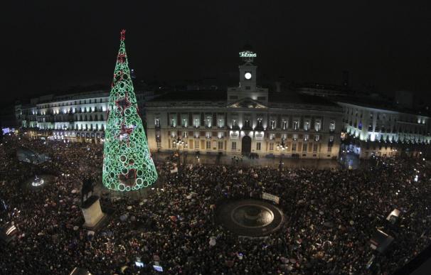 Madrid vivió una de las Nocheviejas más tranquilas de los últimos años