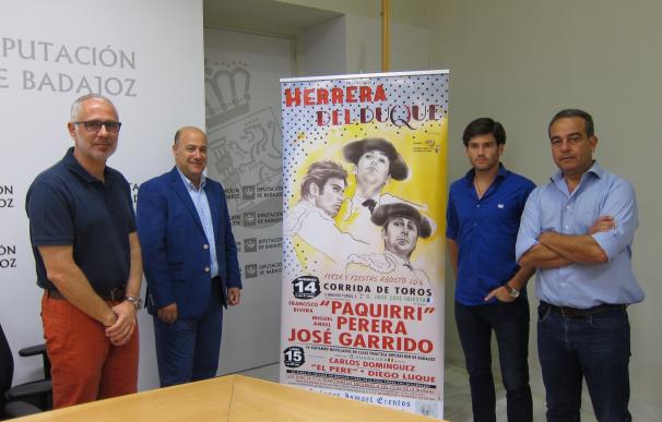 Francisco Rivera, Miguel Ángel Perera y José Garrido torearán en la feria de Herrera del Duque
